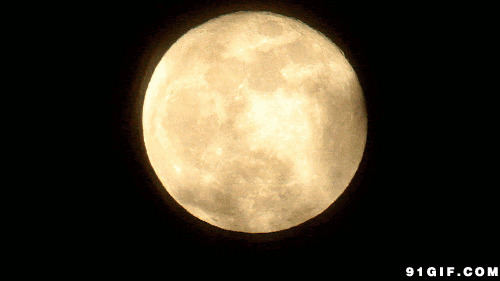 黄月亮图片:月亮,月球,黄色