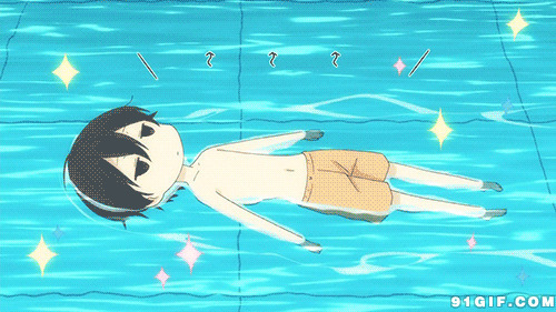 卡通人物漂浮图片:漂浮,游泳