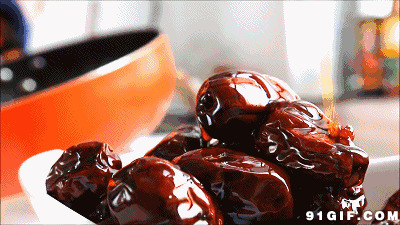 蜜汁红枣动态图片:红枣,蜜汁,美食