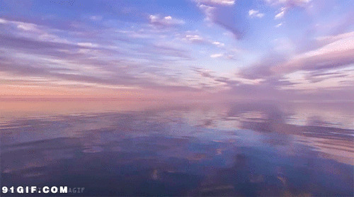 碧海蓝天水波粼粼图片:河水,水波,蓝天