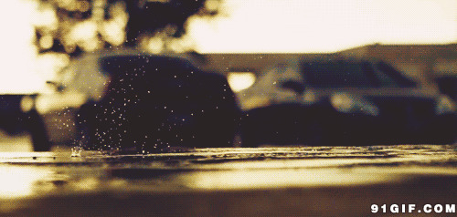 水滴唯美动态图片:水滴,雨水,滴落,唯美