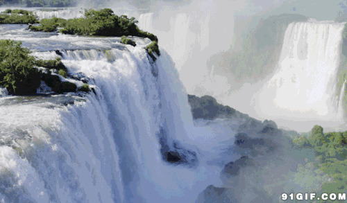 世界第一大瀑布图片:瀑布