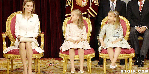 高贵家族儿童动态图片:贵族