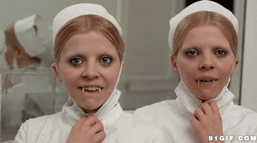 吸血鬼护士动态图片