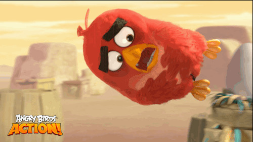 愤怒的小鸟动画图片:小鸟