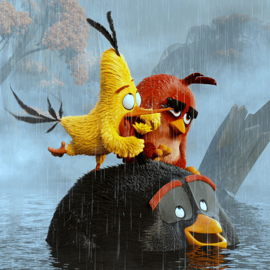 愤怒小鸟系列卡通图片:小鸟