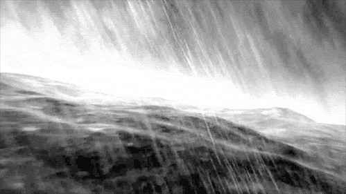 海上暴雨雷电动态图