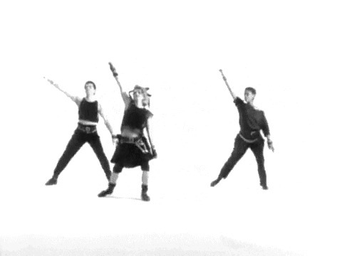 动感现代舞gif图:热舞