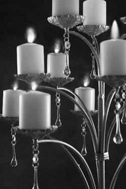 铁架上的蜡烛动态图:蜡烛