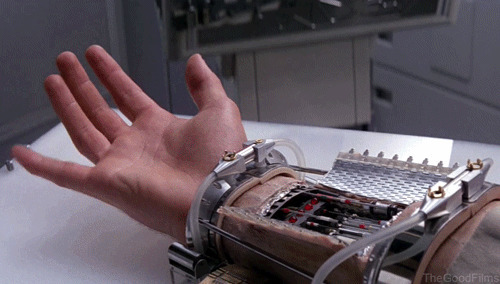 机戒手臂动态图:机器人