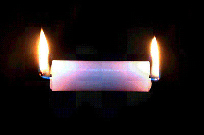 蜡烛两头燃烧gif图片:蜡烛
