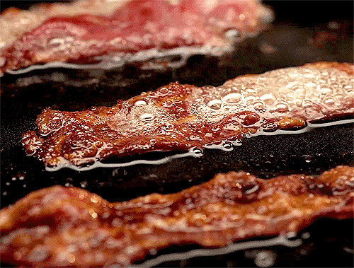 超美味香煎肉动态图:烤肉