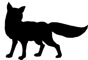 狐狸剪纸PNG图片