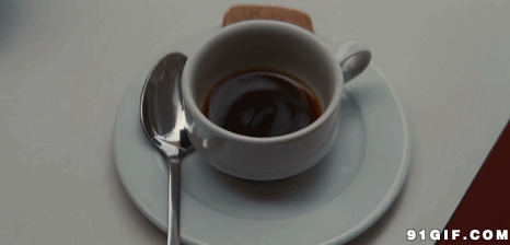 喝咖啡的杯子动态图