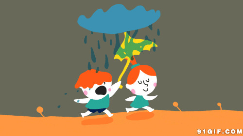 为你遮风挡雨动漫图片:雨伞