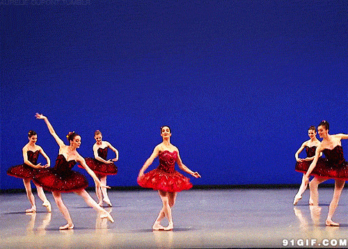 优雅芭蕾舞gif图片:芭蕾舞