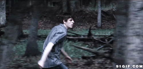 少年森林奔跑动态图:奔跑