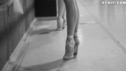 芭蕾舞训练gif图片