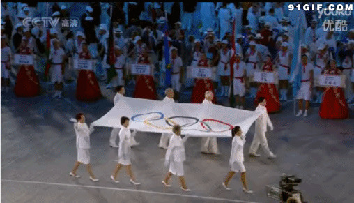 奥运会入场仪式闪图