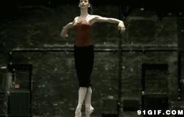 好身段练芭蕾舞闪图:芭蕾舞