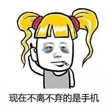现在不离不弃的是手机啊表情图片