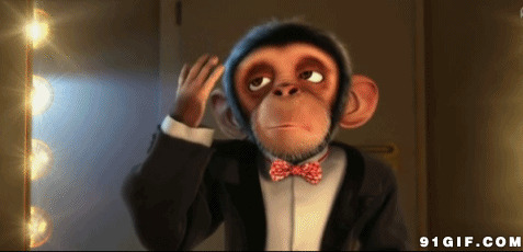 动漫猴子先生gif图:猴子