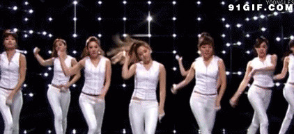 韩国青春女组合闪图:歌舞