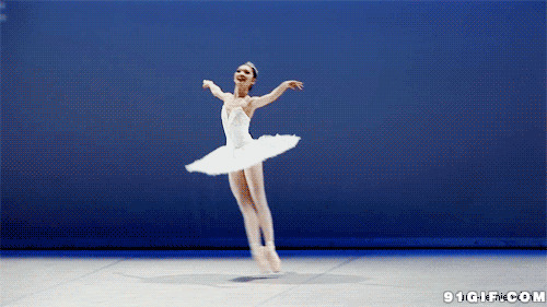 动感芭蕾舞gif图:芭蕾舞