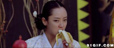 女人吃香蕉邪恶图片:吃香蕉