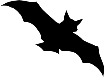 蝙蝠剪纸PNG图片
