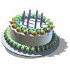 生日蛋糕透明gif素材