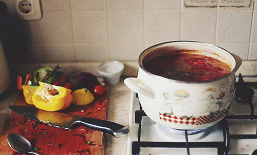 热锅煲汤动态图片