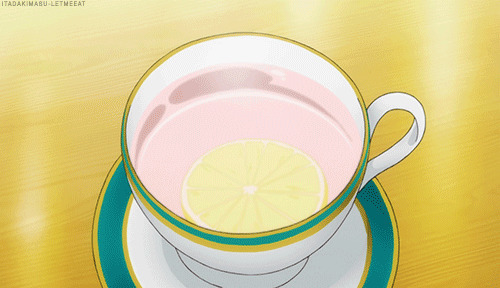 一杯柠檬水动画图片:柠檬