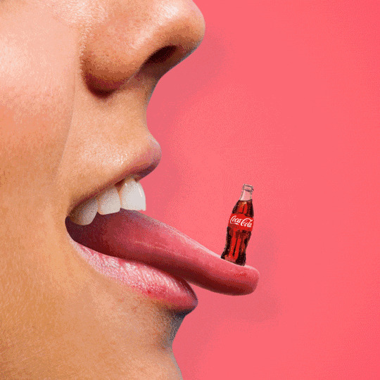 舌尖上的小可乐动态图片:可乐,舌尖