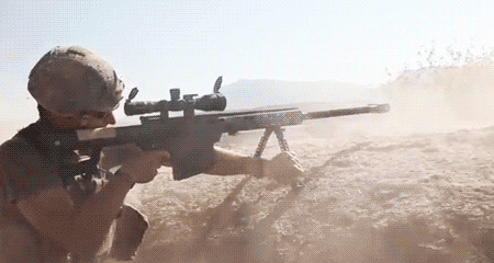 沙漠最强狙击手动态图片:狙击手