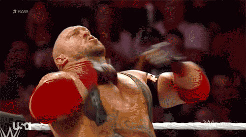 发怒的拳击手GIF图片:拳击手