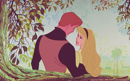 王子与公主的爱情故事GIF图片:爱情