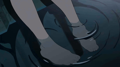 双脚泡温泉动画图片:泡温泉