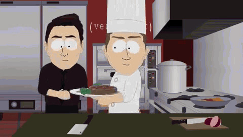 大厨师做菜动画图片:厨师