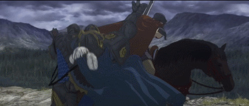 马背上的决战动画图片