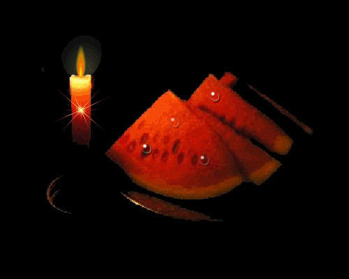 鲜红西瓜gif素材图片:西瓜