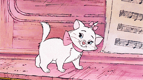 快乐小花猫卡通图片:猫猫