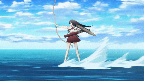 海上射箭动画图片:射箭
