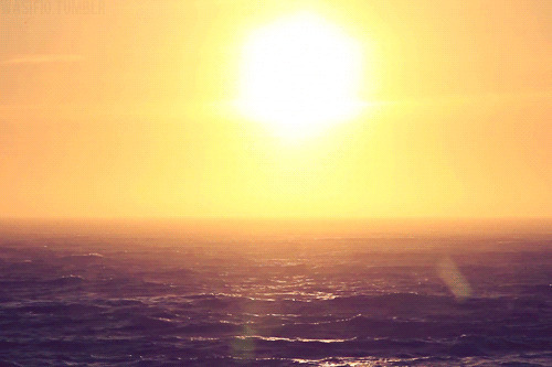 海面升起太阳gif图:日出