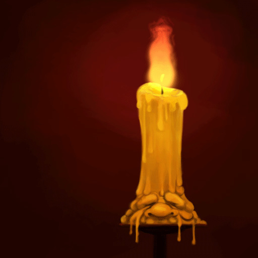 流泪的蜡烛动态图:蜡烛