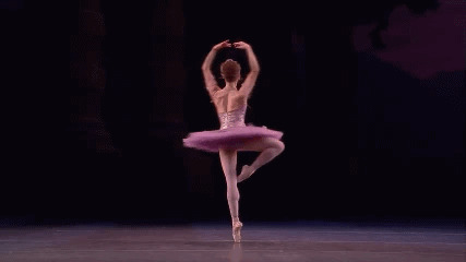 芭蕾舞转圈圈动态图:芭蕾舞