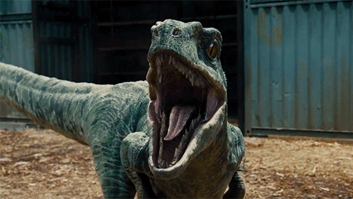 恐龙张大嘴动态图:恐龙