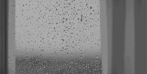 玻璃窗外的雨gif图片:雨景