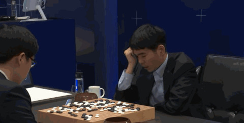 高手下围棋动态图片:下棋
