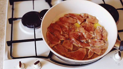 美味肉汤沸腾动态图片